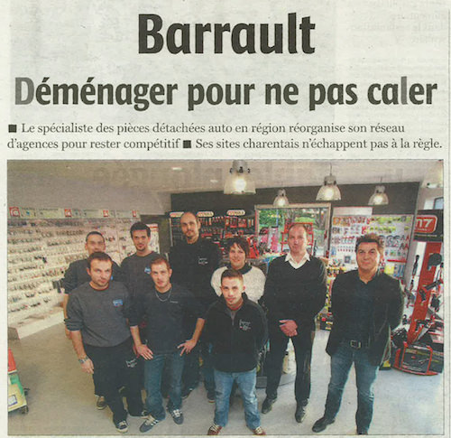 Article de presse Barrault