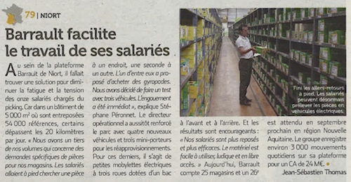 Article de presse Barrault