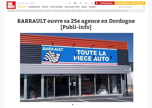 Article de presse Barrault