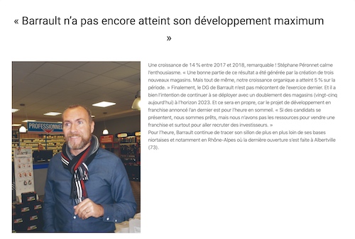 Article de presse Barrault