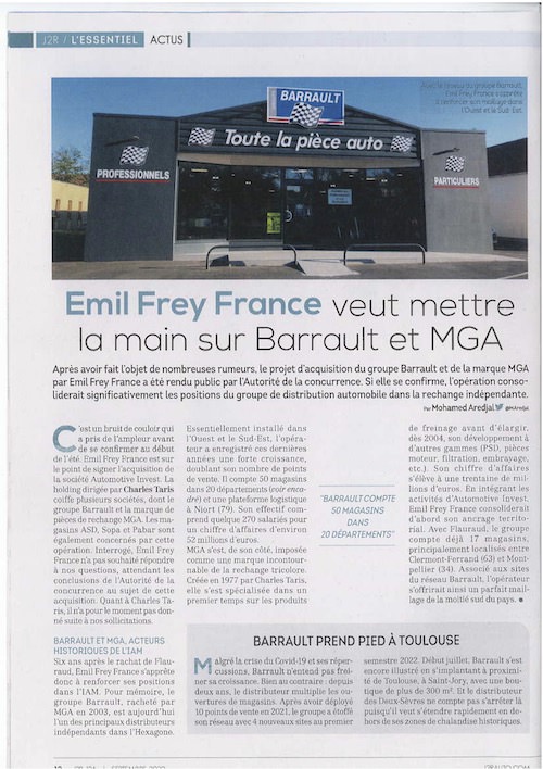 Article de presse Barrault